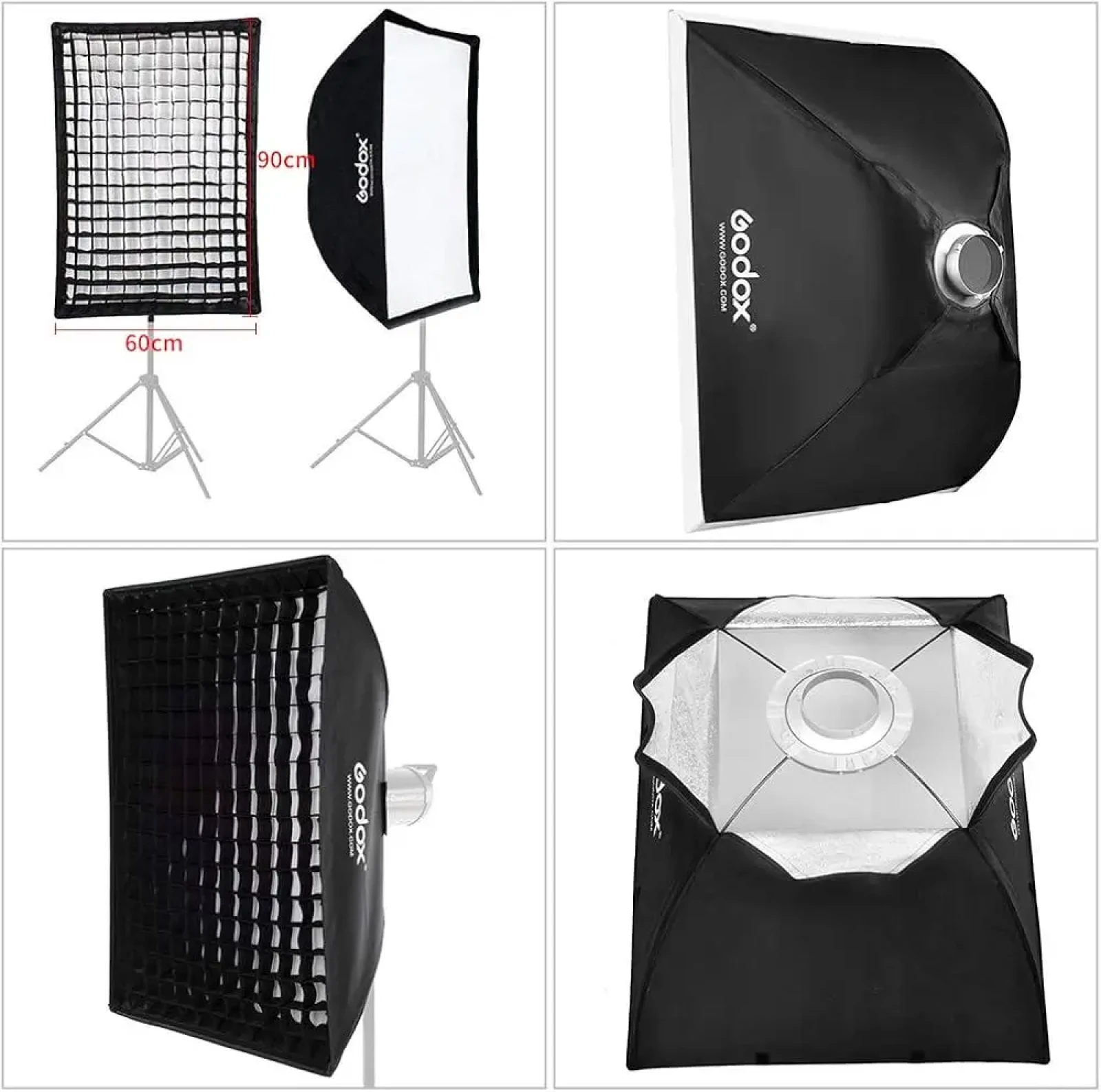 Godox Softbox 60x60cm Bowens - Photo 1 sur 2