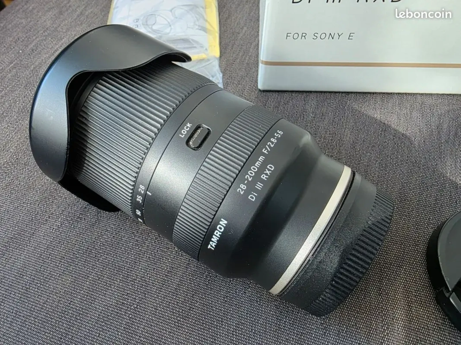 Tamron 28-200mm F2.8-5.6 Di III RXD - Sony E - Photo 2 sur 5