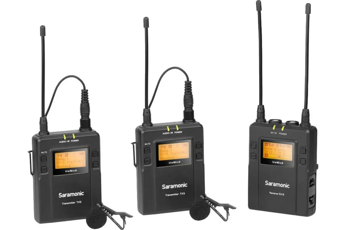 Location Saramonic UwMic9 - Lightyshare