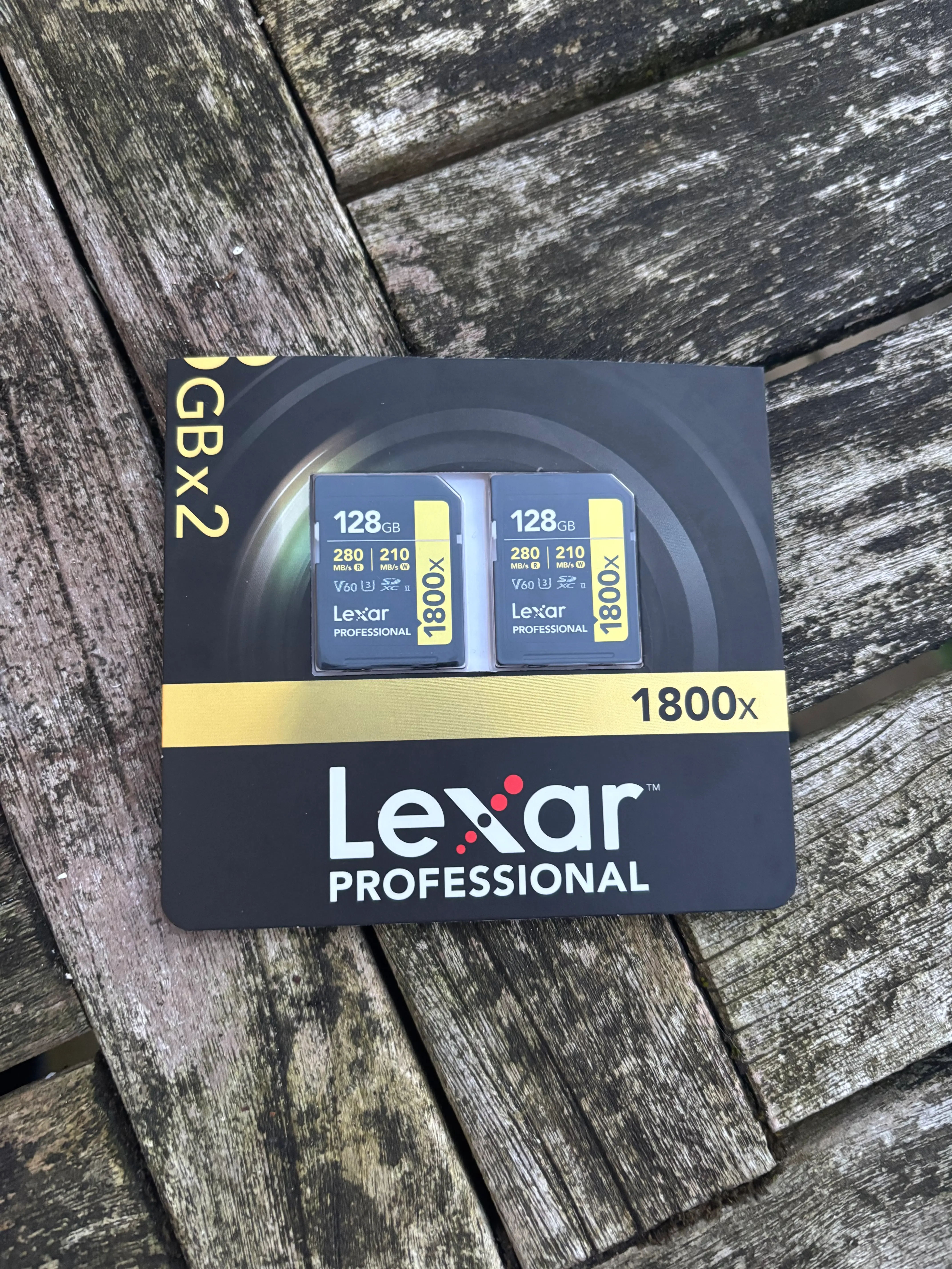Lexar Lexar Professional SDXC 128 Go v60 1800x 280 Mo/s