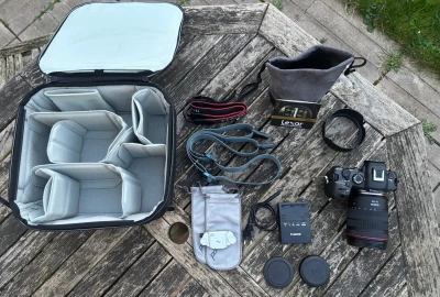 Location Pack Complet : Boitier + Objectif + Batterie + Stockage (SD) + Bagage + Accessoires