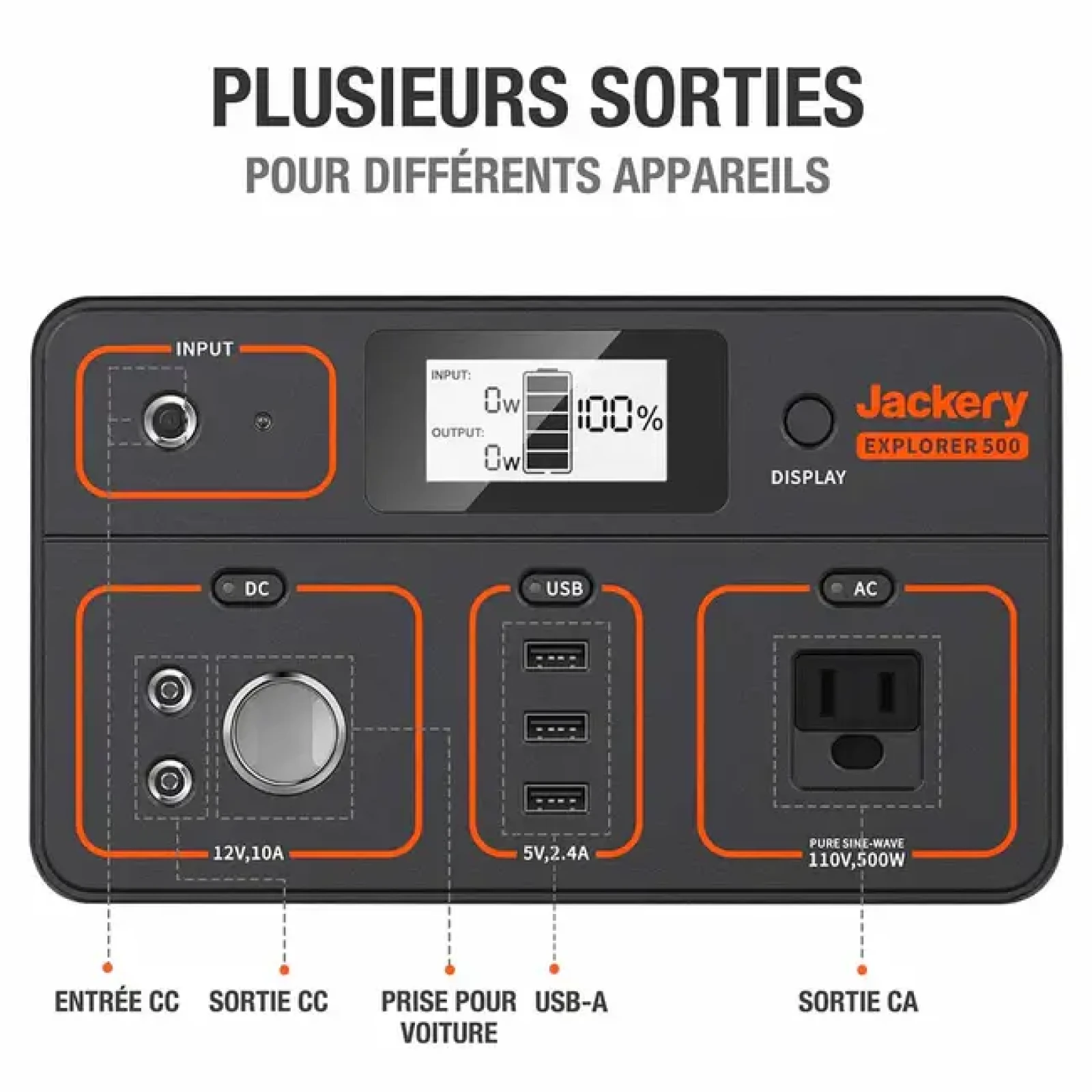 Jackery Explorer 500 - Photo 2 sur 4