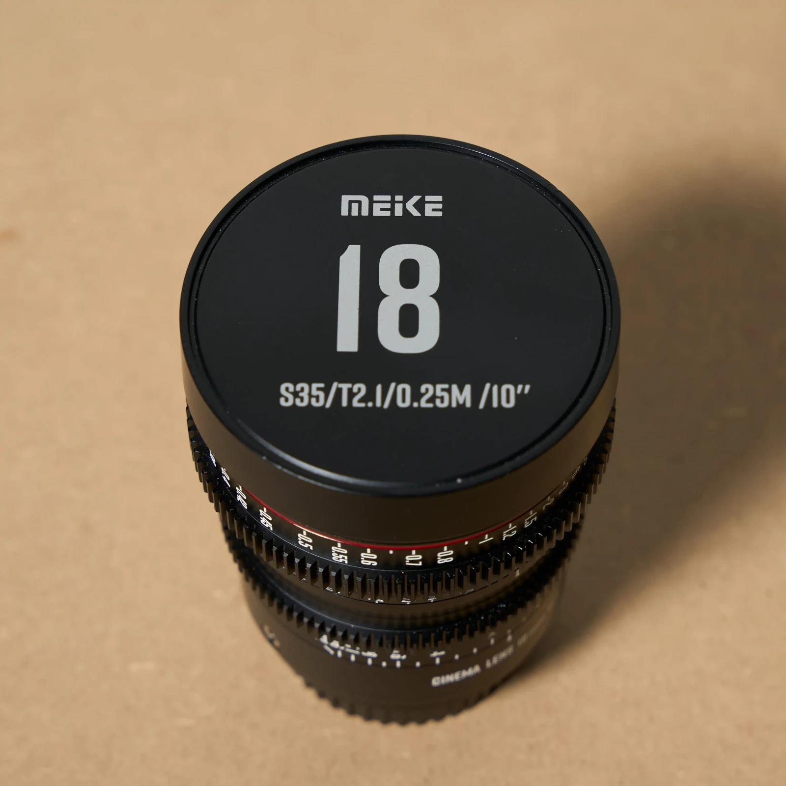 MEIKE Prime Cinema 18mm T2.1 EF Super 35 - Photo 1 sur 4
