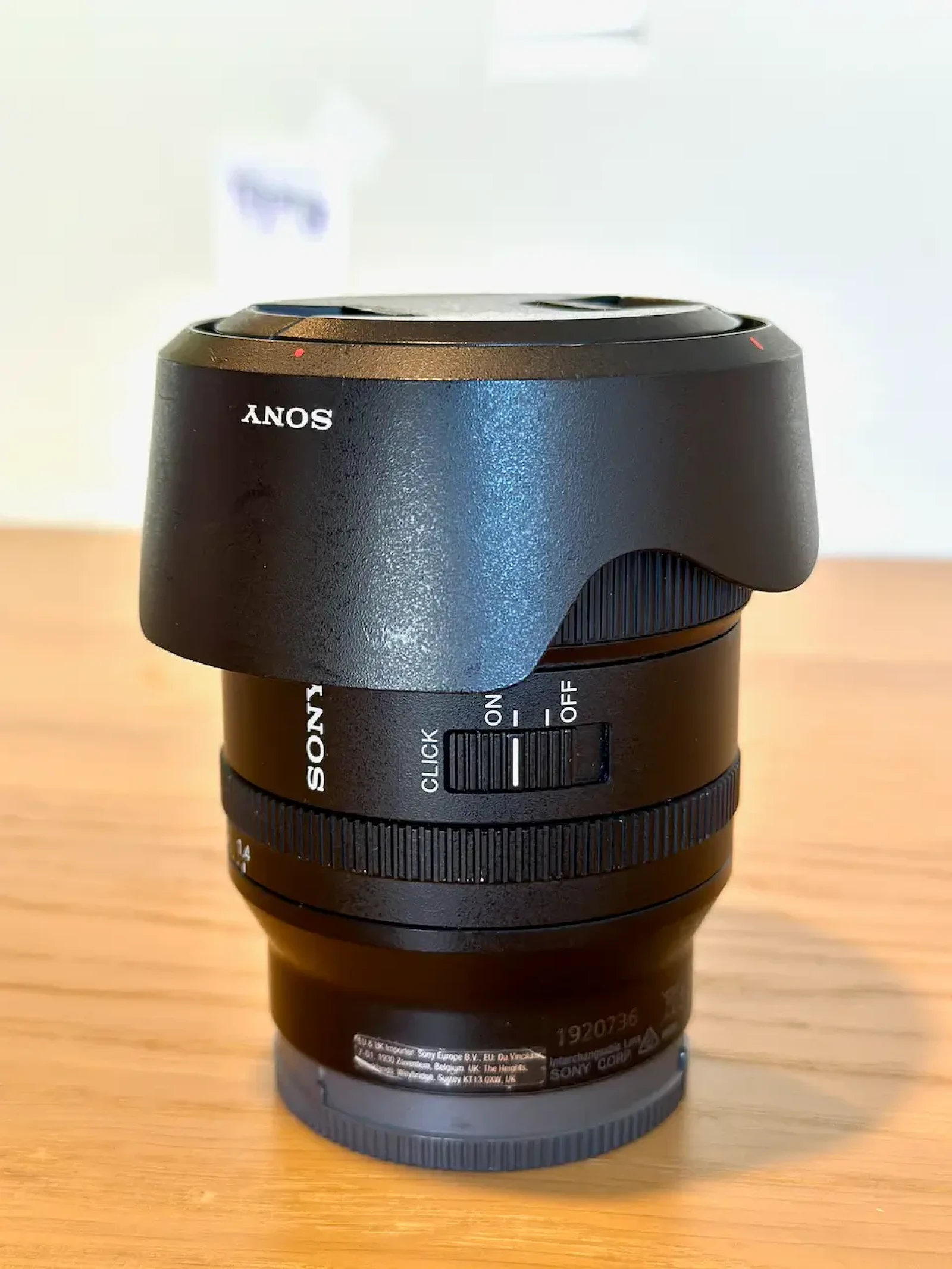 Sony 24mm F1.4 GM Grand Angle Objectif G Master - Photo 2 sur 10