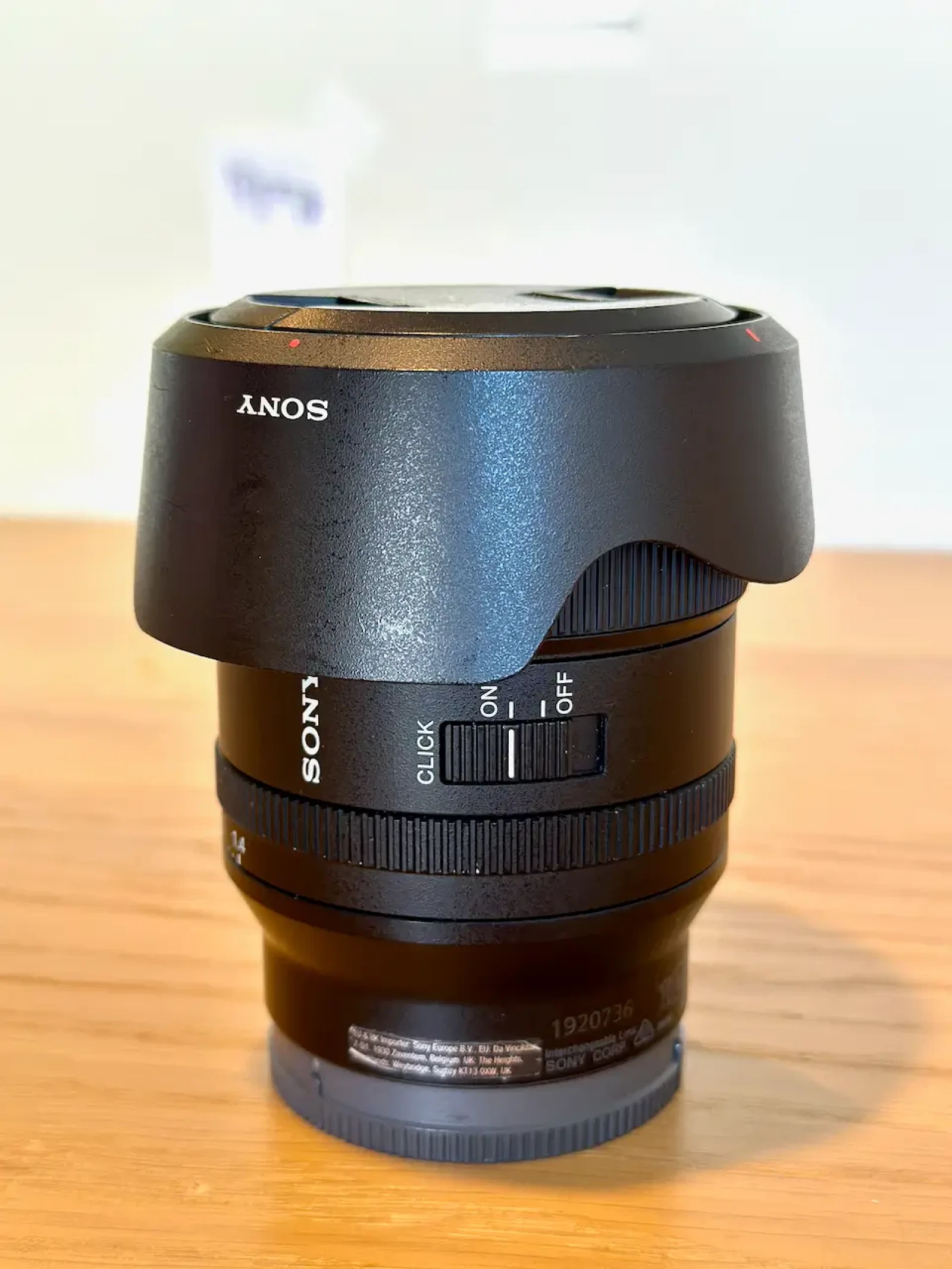 Sony 24mm F1.4 GM Grand Angle Objectif G Master - Photo 3 sur 10