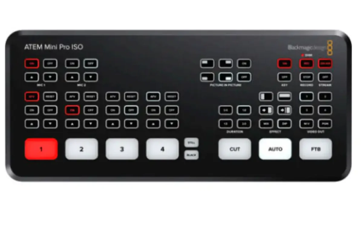 Location Blackmagic Design ATEM Mini Pro ISO - Lightyshare