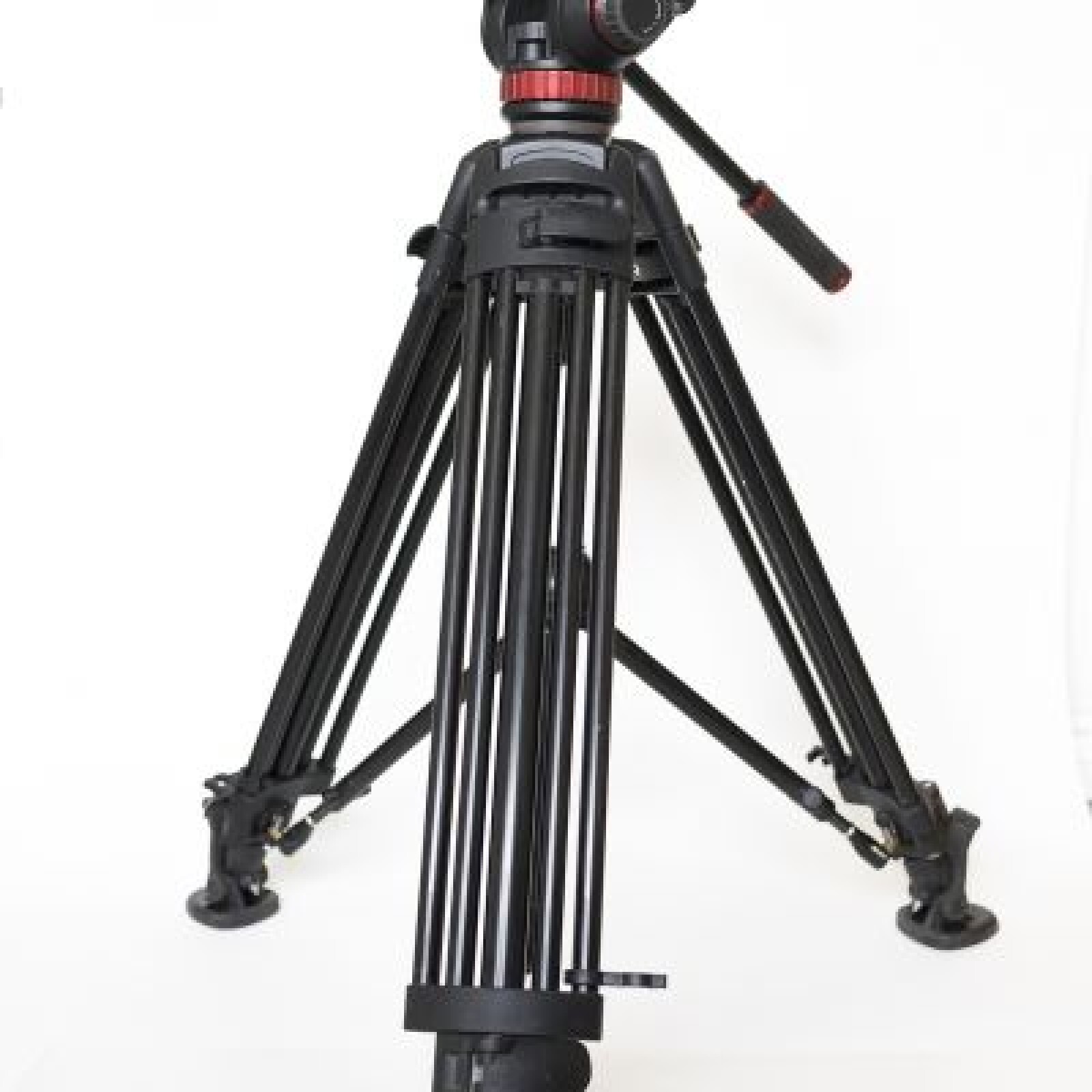 Trèpied Manfrotto 525MVB + Tête Fluide  MVH502AH + Sac de transport - Photo 1 sur 2