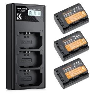 Location K&F Concept Chargeur Triple NP-FZ100
