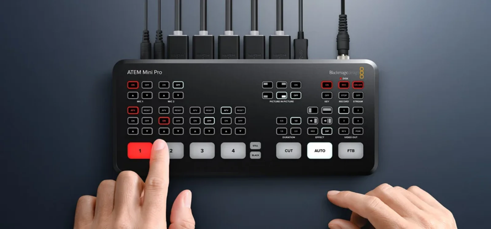 Blackmagic Design ATEM Mini Pro - Photo 2 sur 2