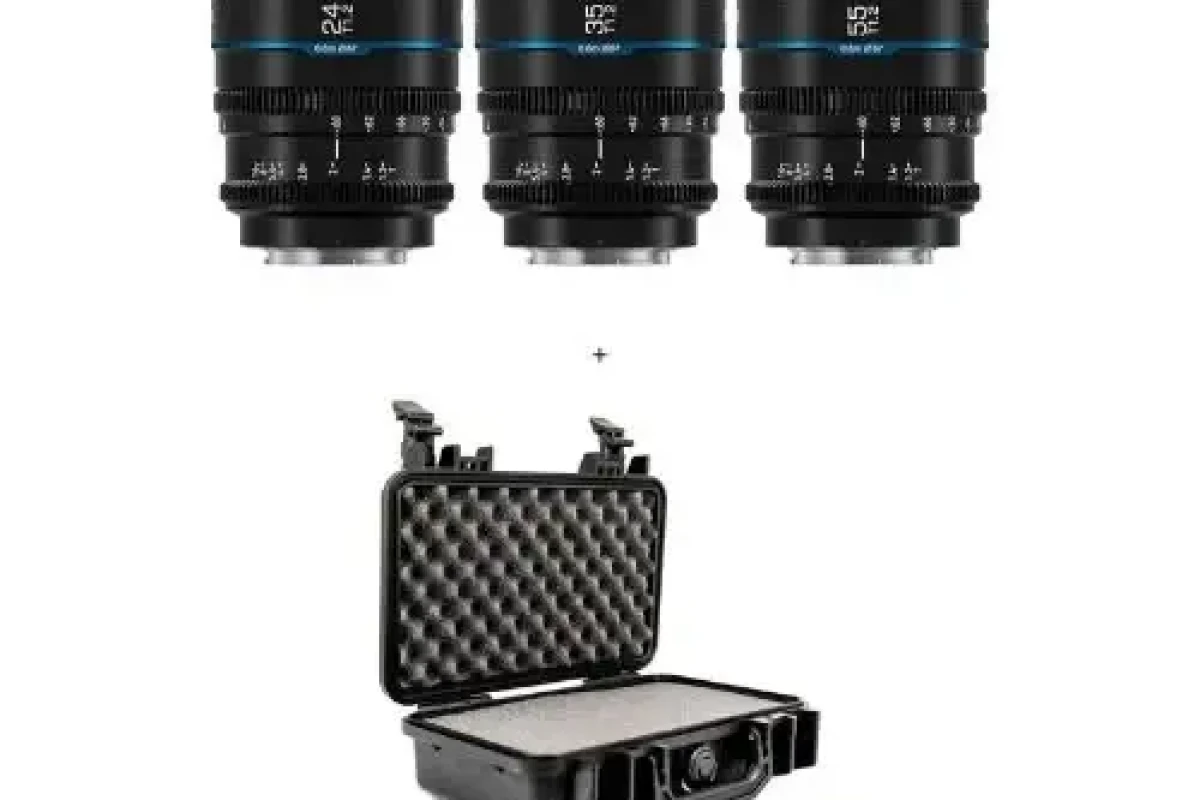 Location Pack Sirui Nightwalker T1.2 + Valise rigide - Lightyshare
