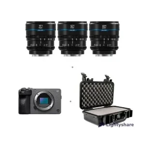 Location Pack Sony FX30 cinema line et objectif ciné Sirui NightWalker (24,35,55mm)