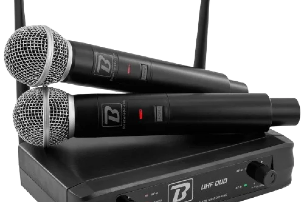 Location Boomtone DJ UHF DUO - Lightyshare