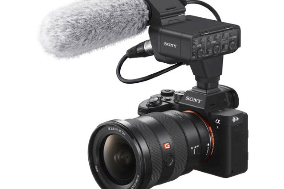 Location Sony XLR-K2M Kit adaptateur et Micro canon + bonette - Lightyshare