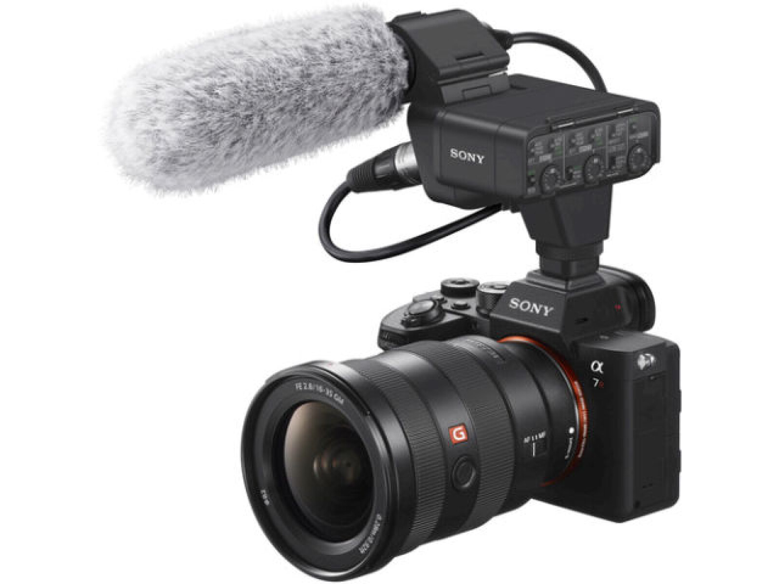 Sony XLR-K2M Kit adaptateur et Micro canon + bonette - Photo 1 sur 3