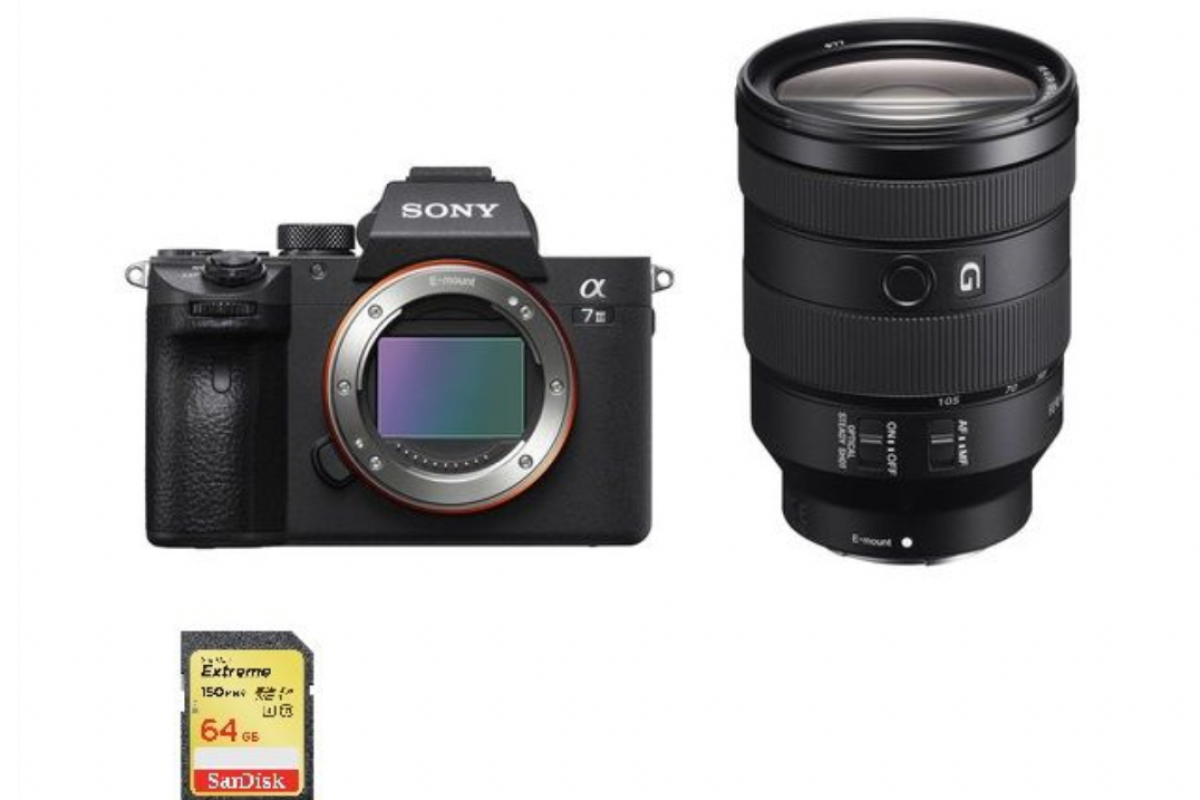 Location BOITIER SONY ALPHA 7 III + 2 OBJ : 24/105 mm Sony gamme G // 50 mm fixe Sony - Lightyshare