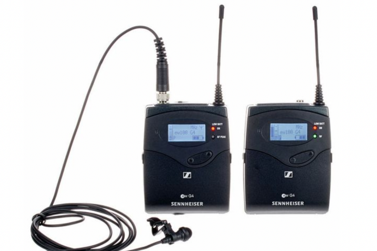 Location HF SEnnheiser sans fil - 1 paire avec Micro capsul de son Sanken - Lightyshare