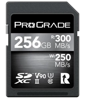 Location ProGrade SDXC UHS-II V90 300R (256Go)