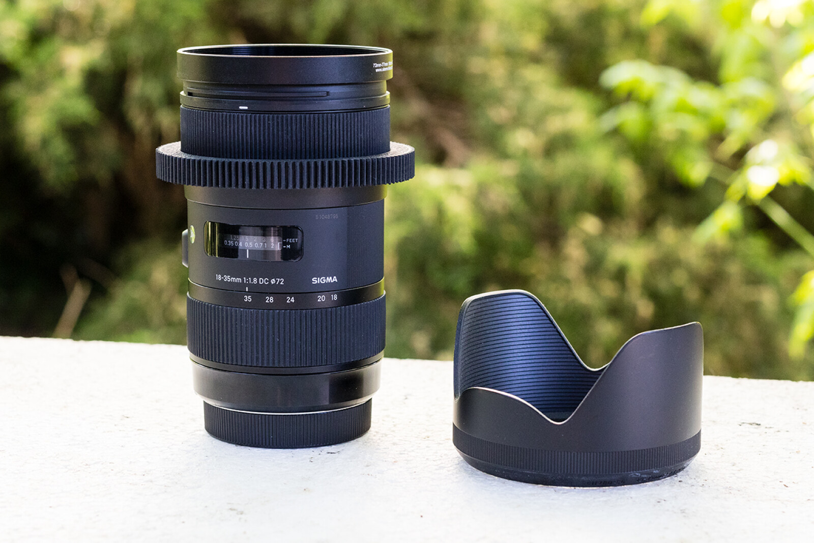 Objectif Sigma 18-35 mm f/1.8 ART (Monture Canon EF) - Custom Cine Mod - Photo 1 sur 3