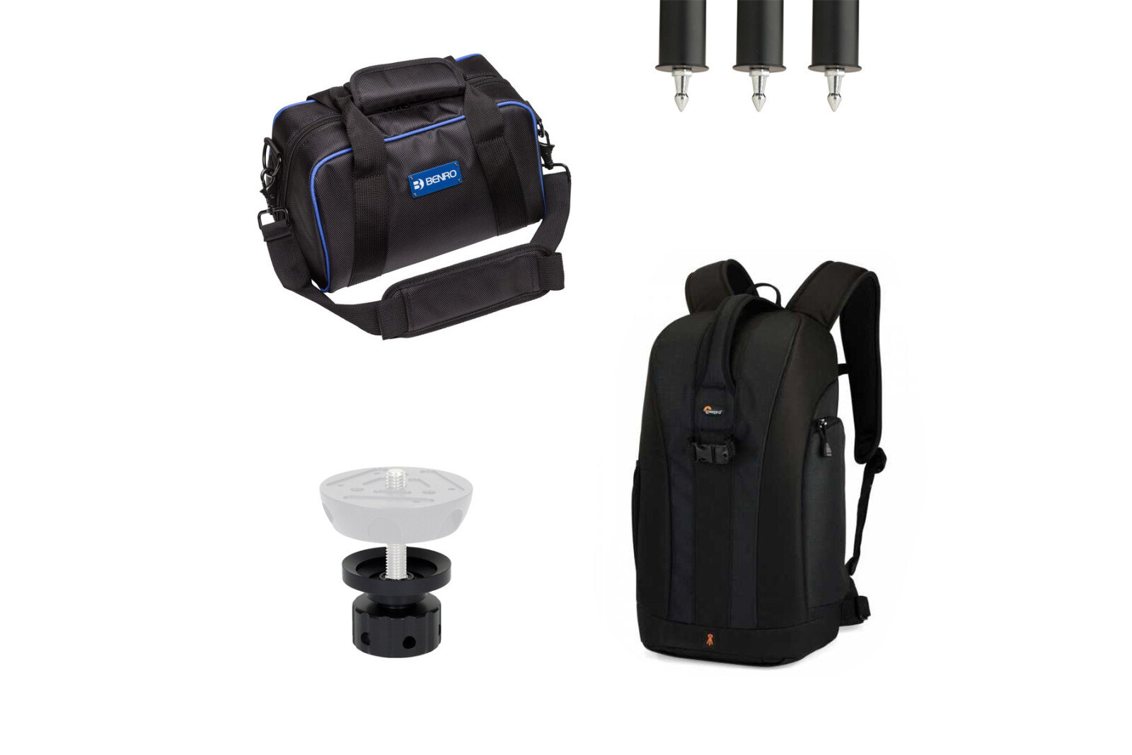 MILLER - Arrowx 3 + Benro 100 mm Hi Hat (Kit Trépied + Tête Fluide) 1 à 19 kgs  - Photo 5 sur 5