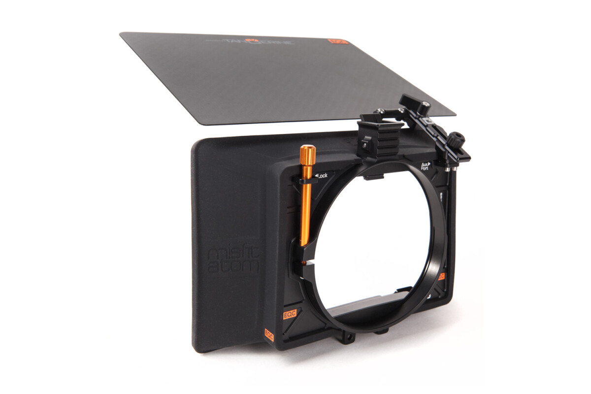 Location Mattebox Bright Tangerine Misfit Atom 4 x 5.65 /4 x 4 (Kit) - Clamp-on - Lightyshare