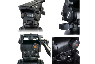 Location Slider CINEVATE Horizen 4 ft (122 cm) - 100 mm Bowl + Tete fluide MILLER - Arrowx 3 