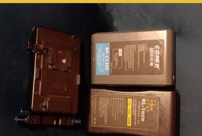 Location CROSSE EPAULE + PLAQUE V-LOCK + 1 X BATTERIE