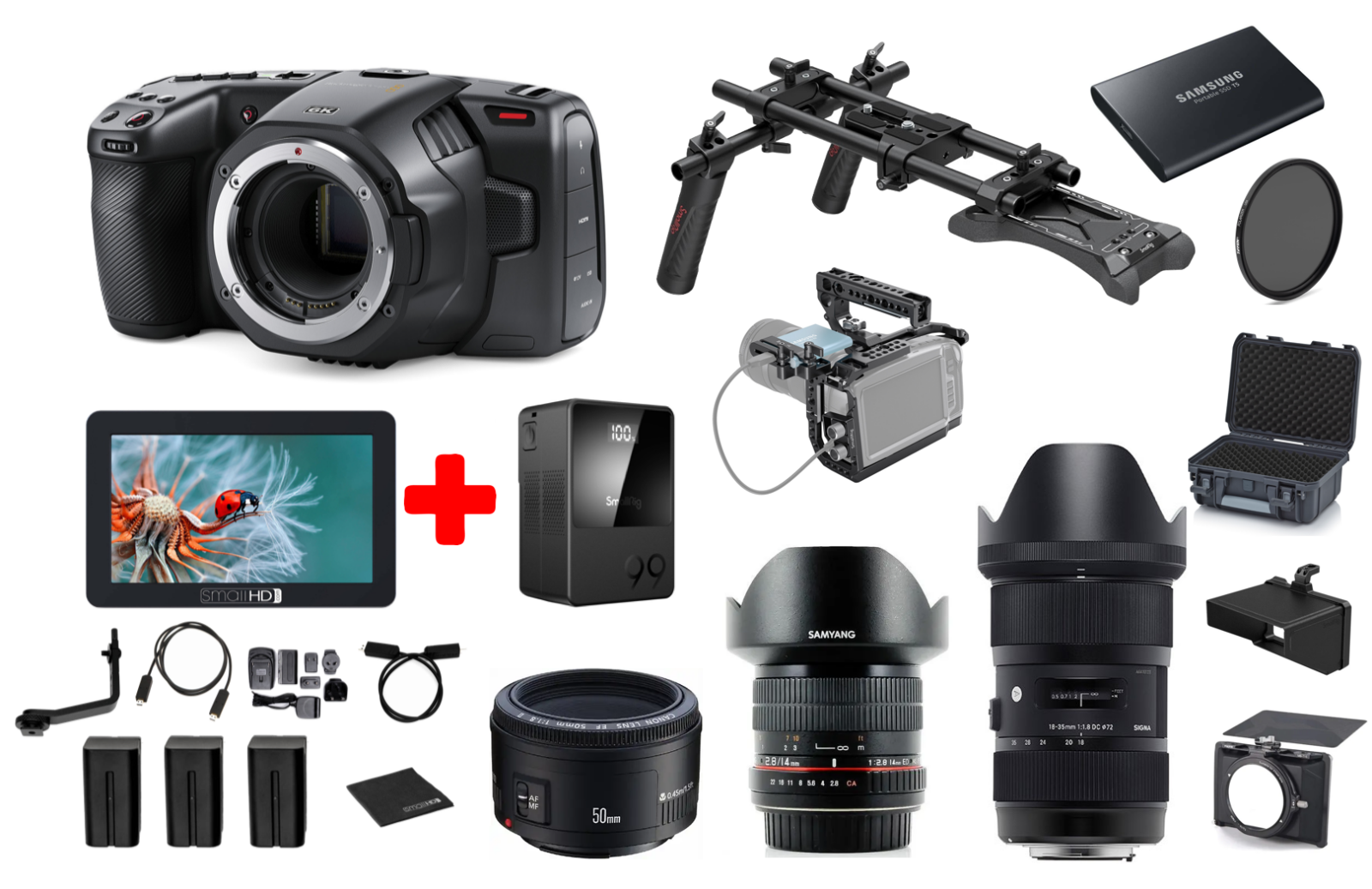 (PACK 6) Blackmagic 6K  - Photo 1 sur 1