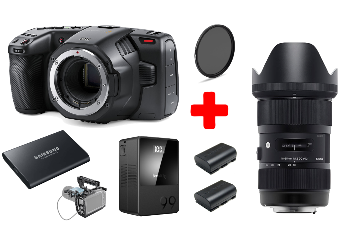 Location (PACK 3) Blackmagic 6K  - Lightyshare