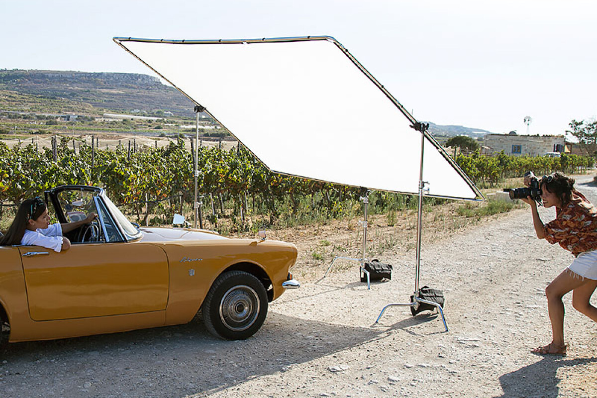 Location Cadre diffuseur / réflecteur 2x2 - Manfrotto SkyLite - Lightyshare