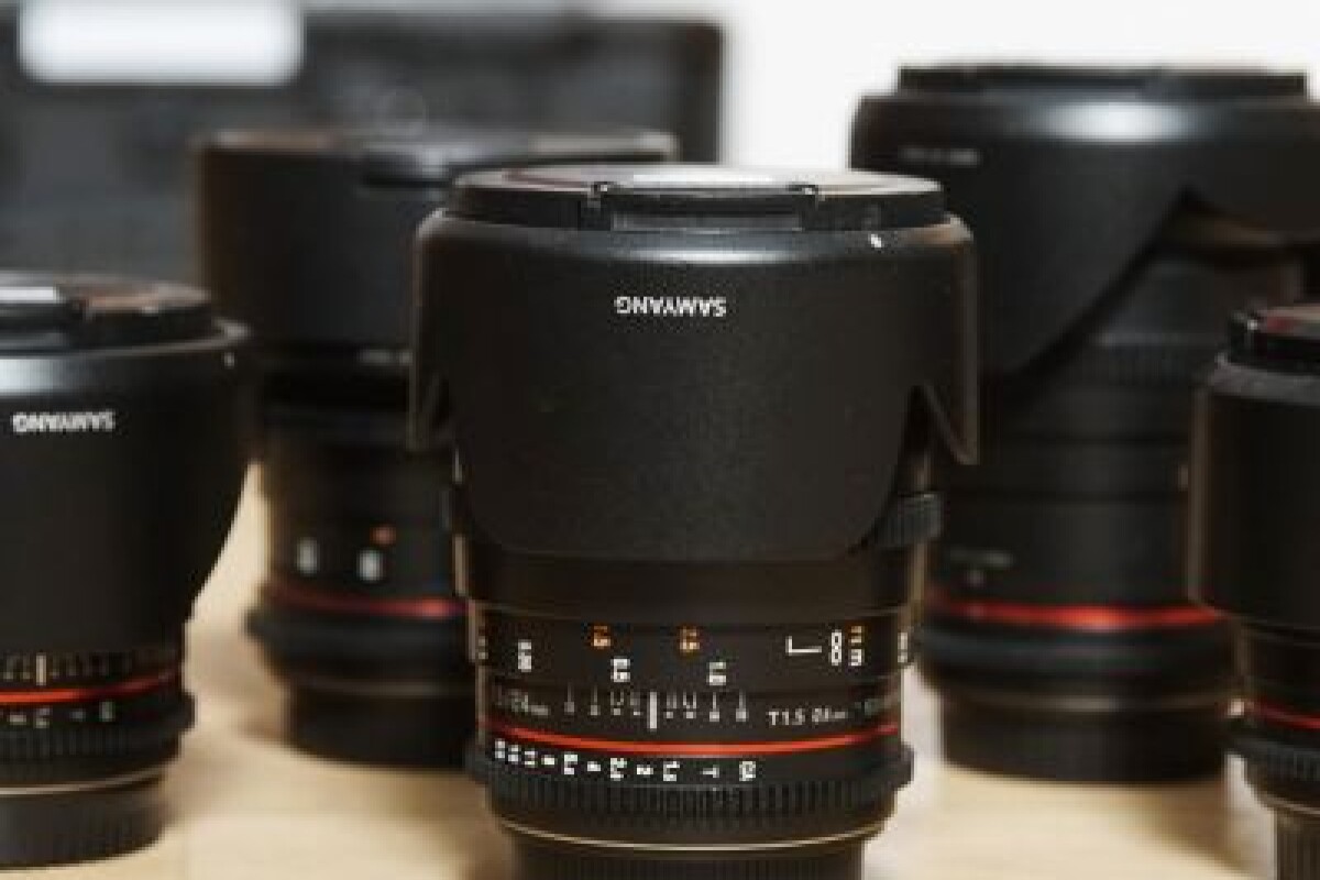 Location Pack objectifs Ciné Samyang - Canon EF - Lightyshare