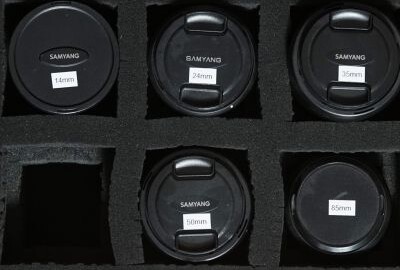 Location Pack objectifs Ciné Samyang - Canon EF