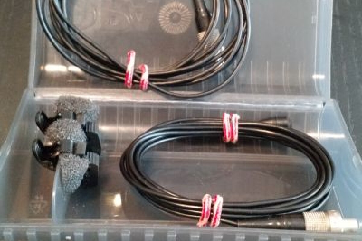 Location Système HF double Wisycom - Capsules DPA 4060 - Lightyshare