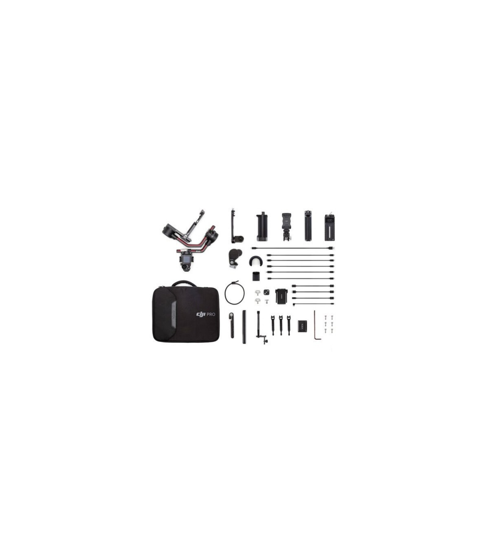 DJI RONIN RS2 PRO COMBO + Poignée latérale + poignée Smallrig arrière et acccroche moniteur - Photo 2 sur 3