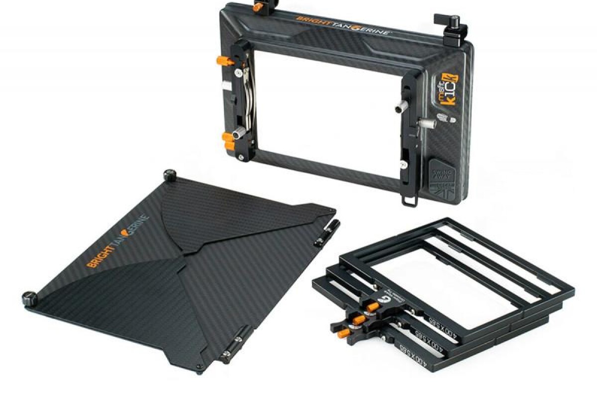 Location Mattebox clip-on Bright Tangerine 3 tiroirs - Lightyshare