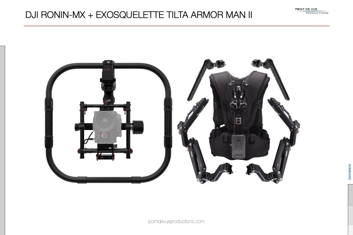 Location Ronin + exosquelette Tilta - Lightyshare