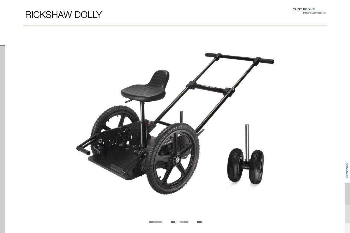 Location Rickshaw Dolly Falcon Pro - Lightyshare