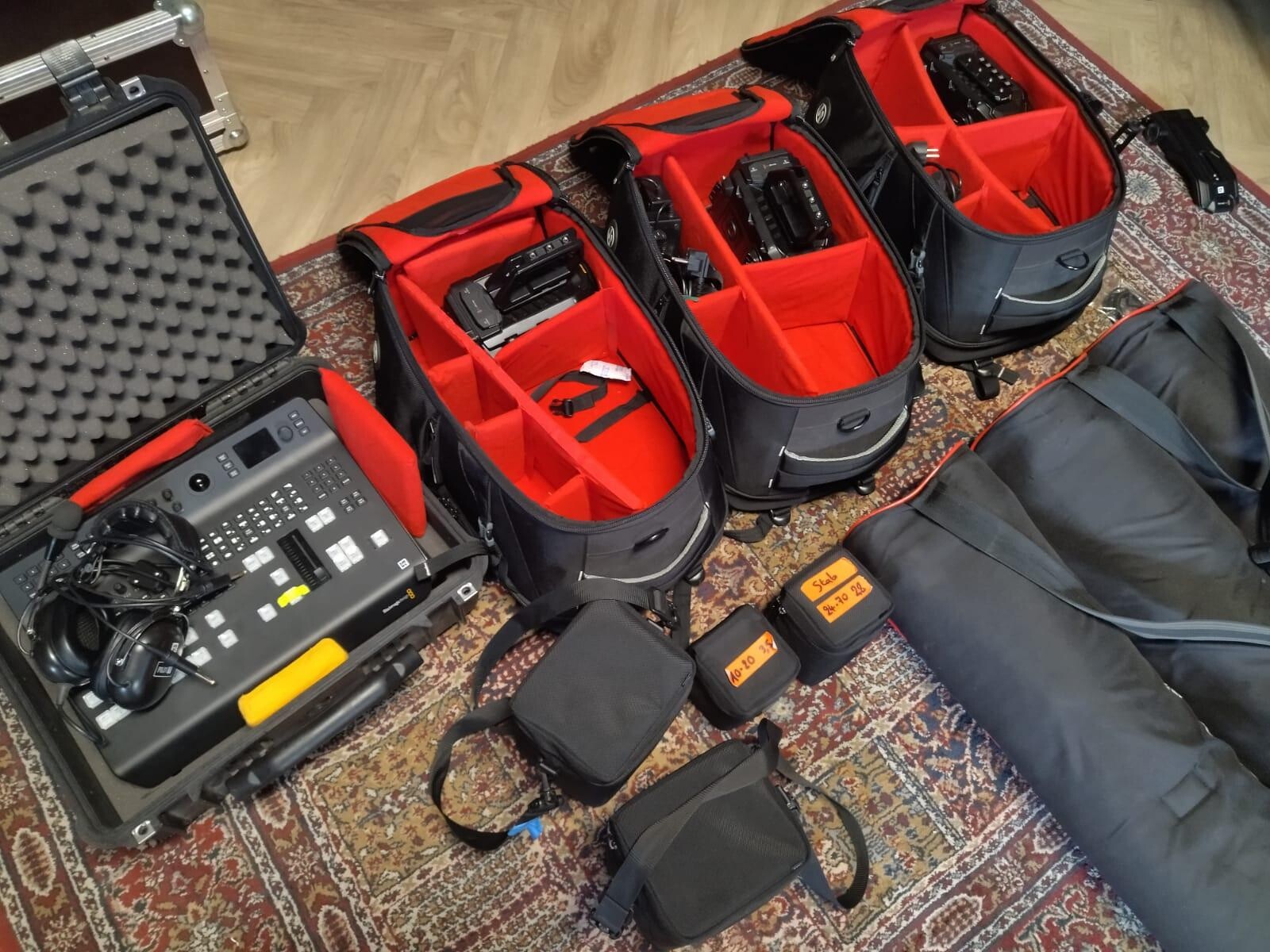 Kit multicam 3x Blackmagic URSA G2 - Photo 1 sur 1