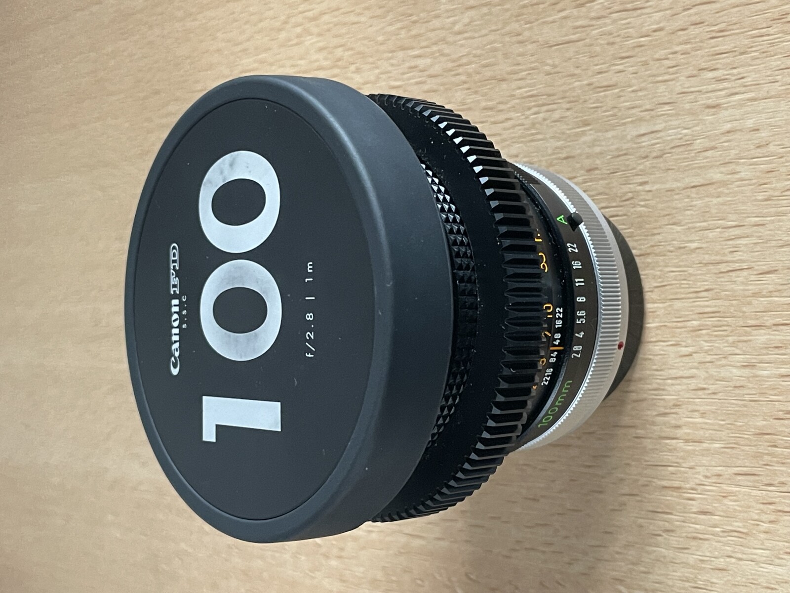 Canon FD 100mm F/1.8 SSC - Photo 1 sur 1