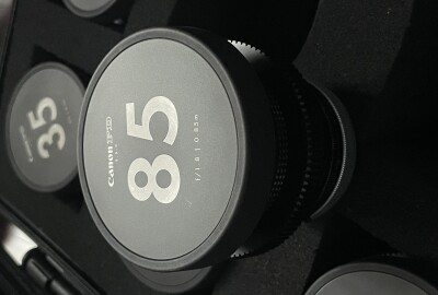 Location Canon Prime Cine Lens 85mm T1.3 Monture EF – Objectif Prime Cinéma