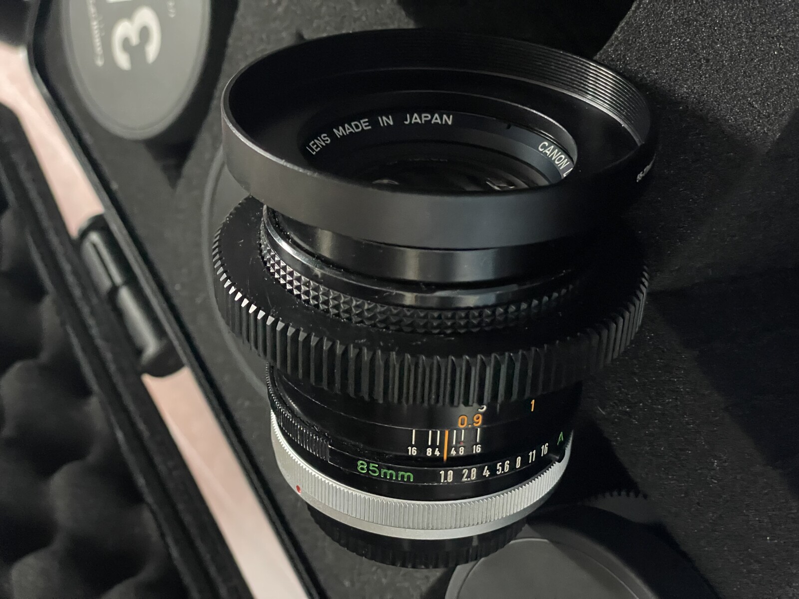 Canon Prime Cine Lens 85mm T1.3 Monture EF – Objectif Prime Cinéma - Photo 1 sur 4