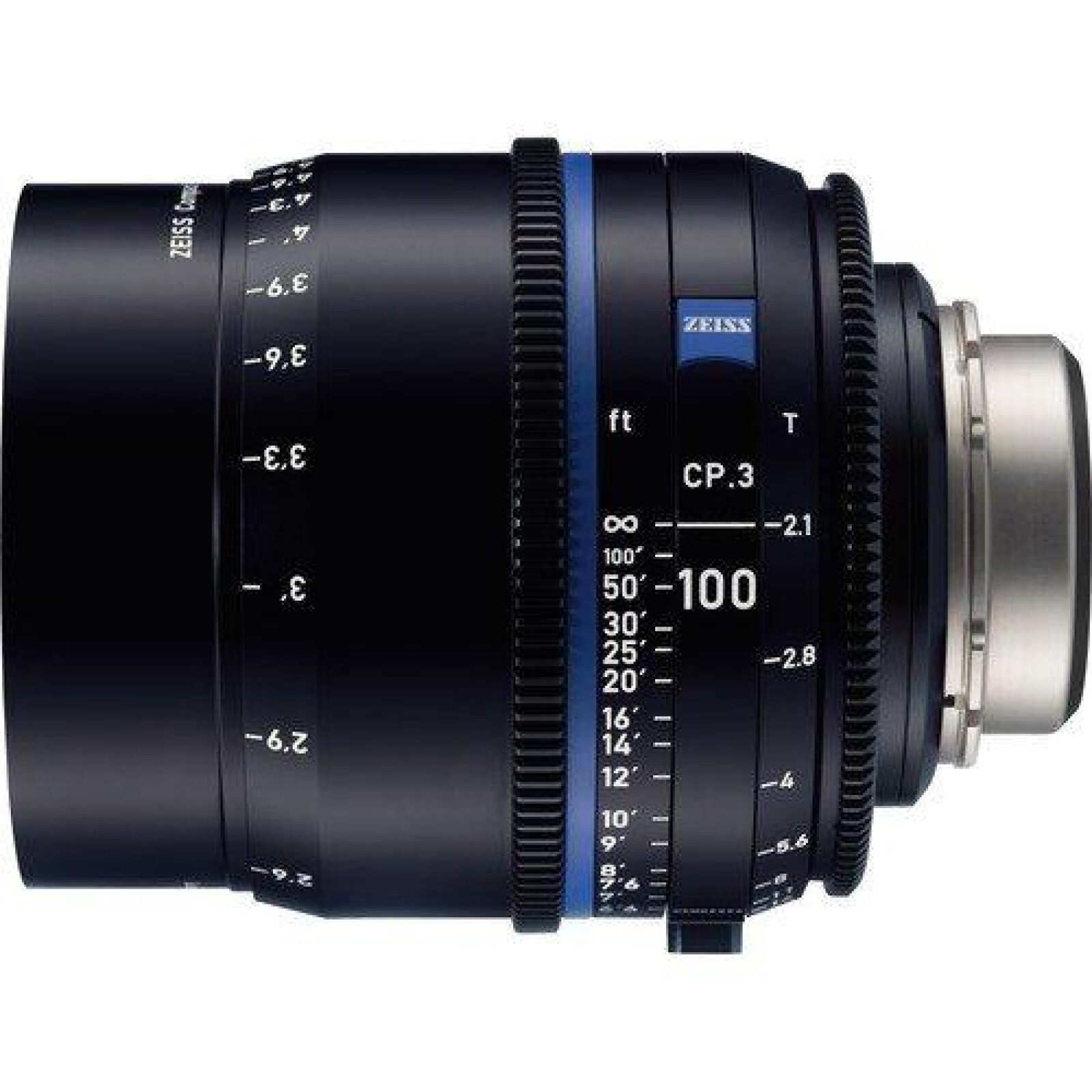 Zeiss CP.3 100mm T2.1 (PL, imperial) – Objectif Prime Cinéma - Photo 2 sur 2