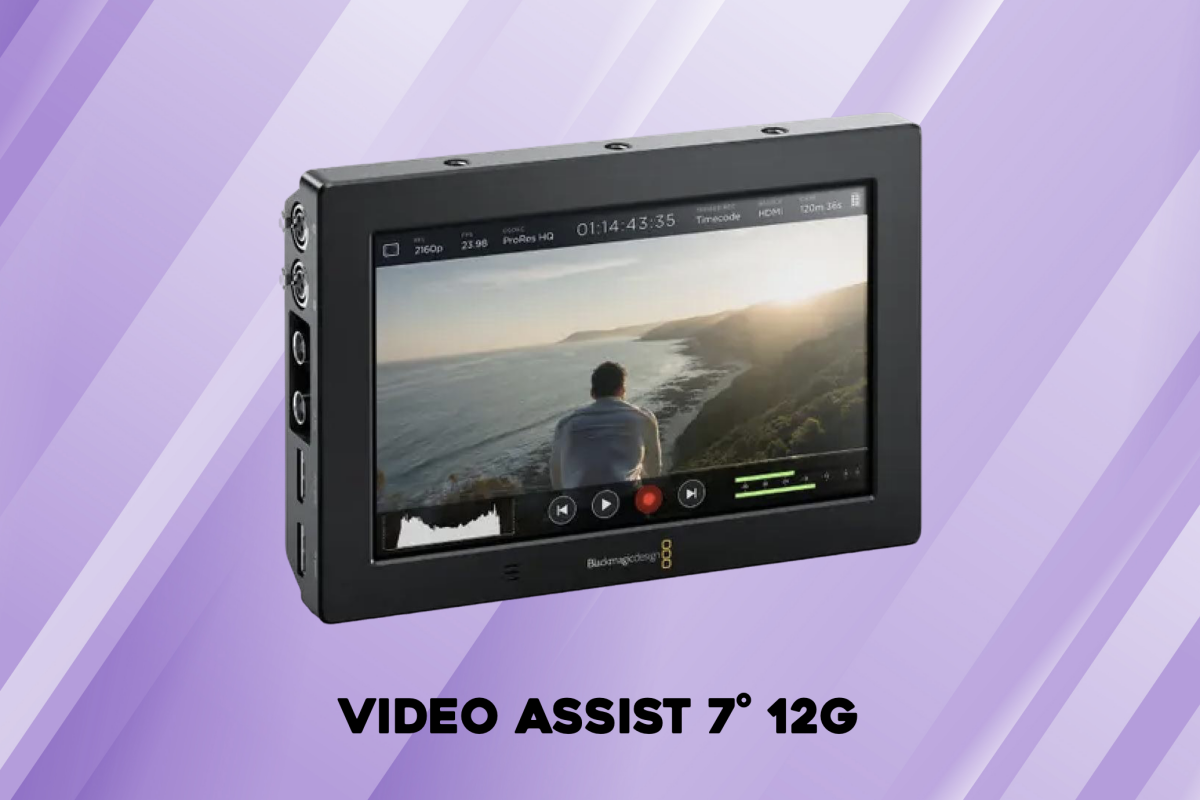 Location Blackmagic Design Video Assist 7" 12G HDR - Lightyshare