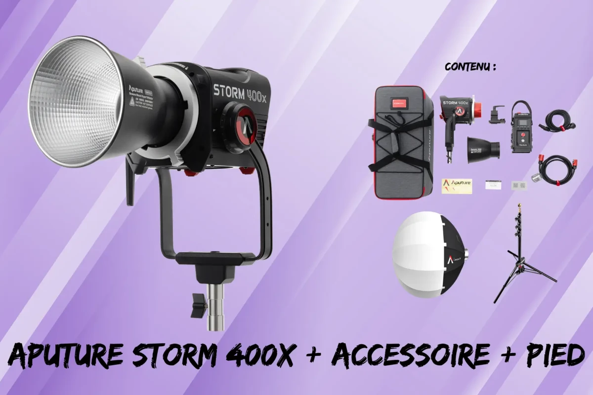 Location APUTURE Storm 400x - Lightyshare