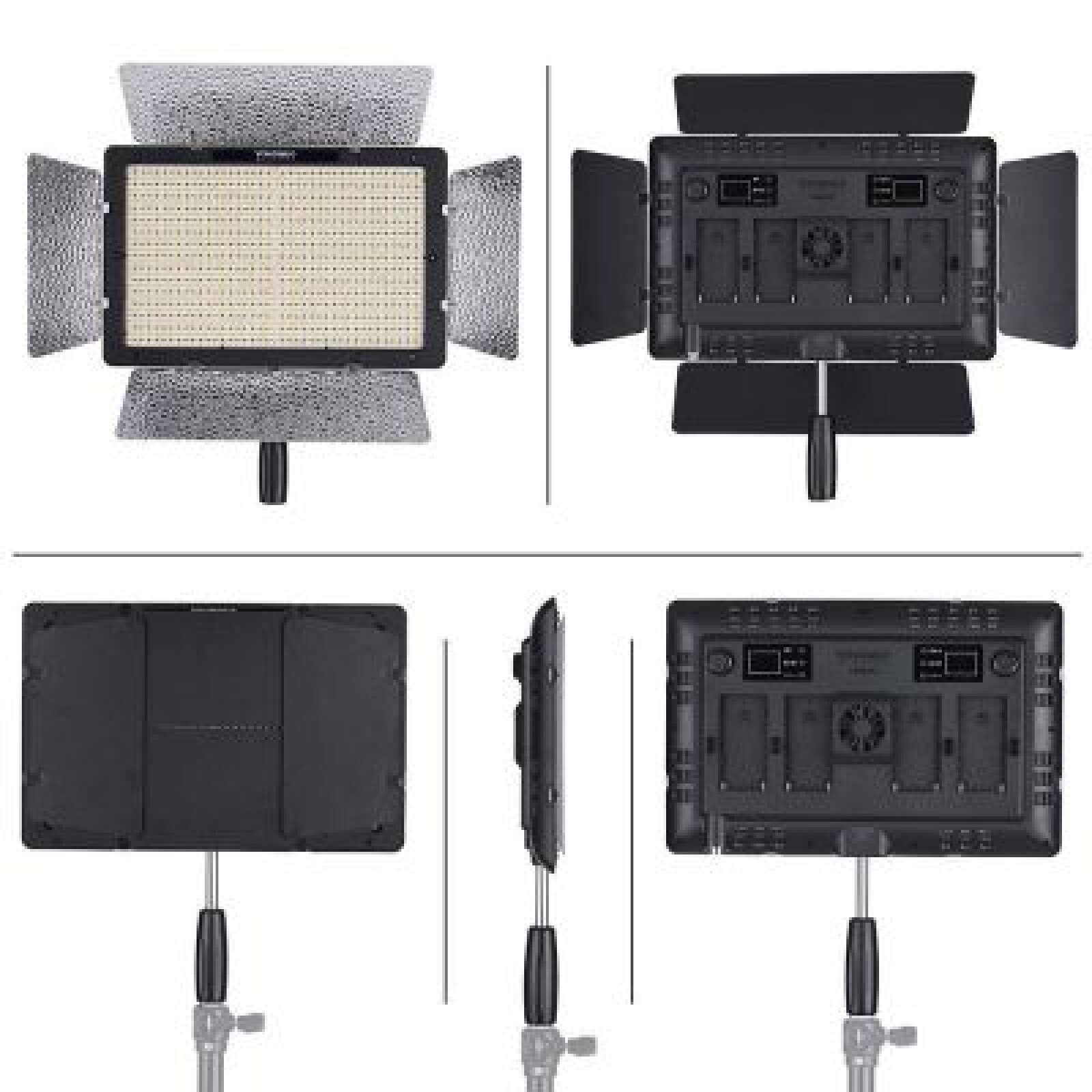 Yongnuo YN1200 Pro LED Video Light 3200-5500K - Photo 2 sur 3