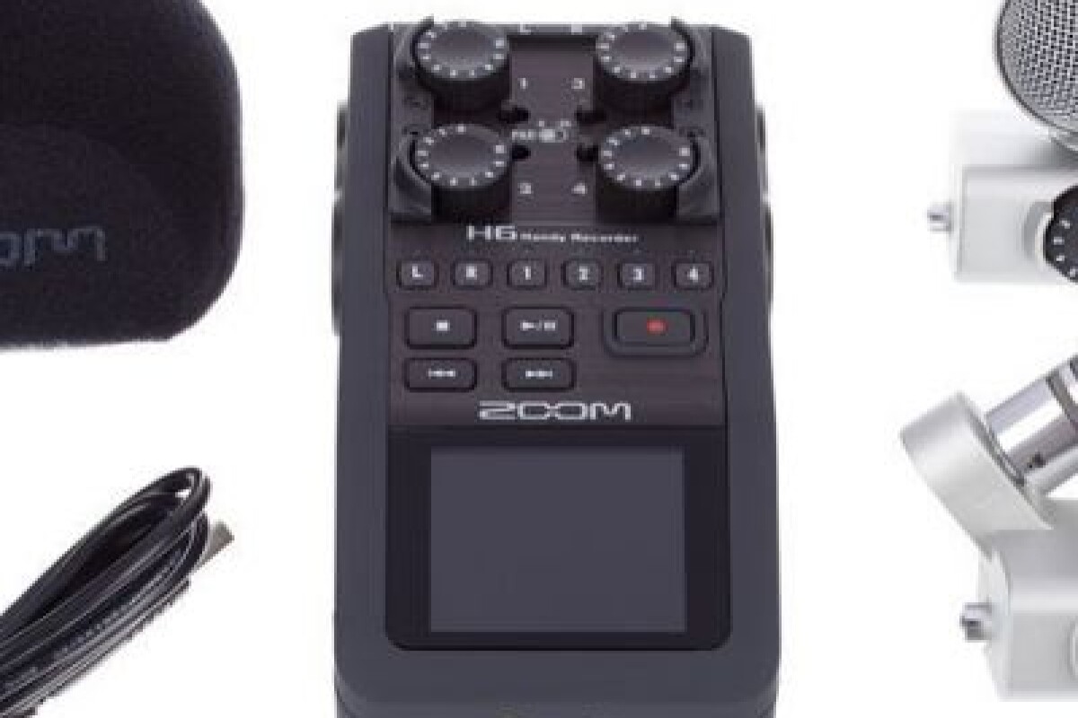 Location Enregistreur Zoom H6 + Télécommande - Lightyshare