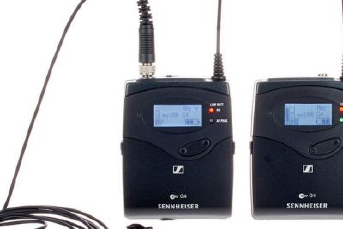 Location Micro HF cravate sennheiser G4 - Lightyshare