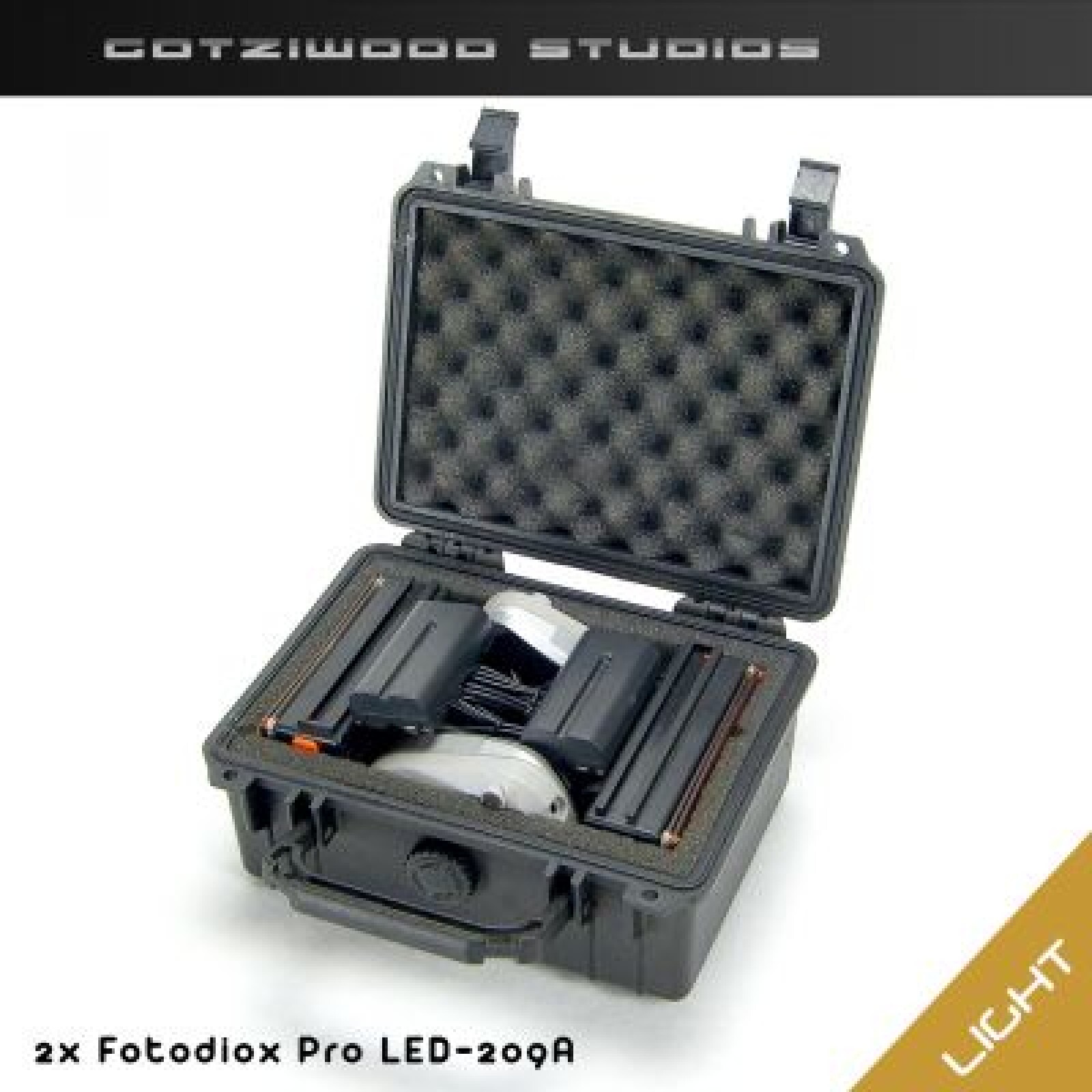 2x Fotodiox Pro LED 209A - Photo 1 sur 2