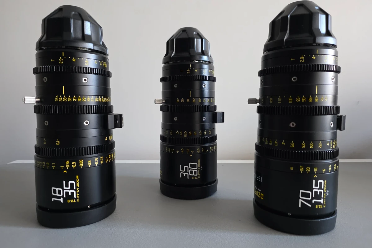 Location DZOFILM Catta Ace Zooms PL/EF 35-80mm T2.9 + 70-135mm T2.9 - Lightyshare