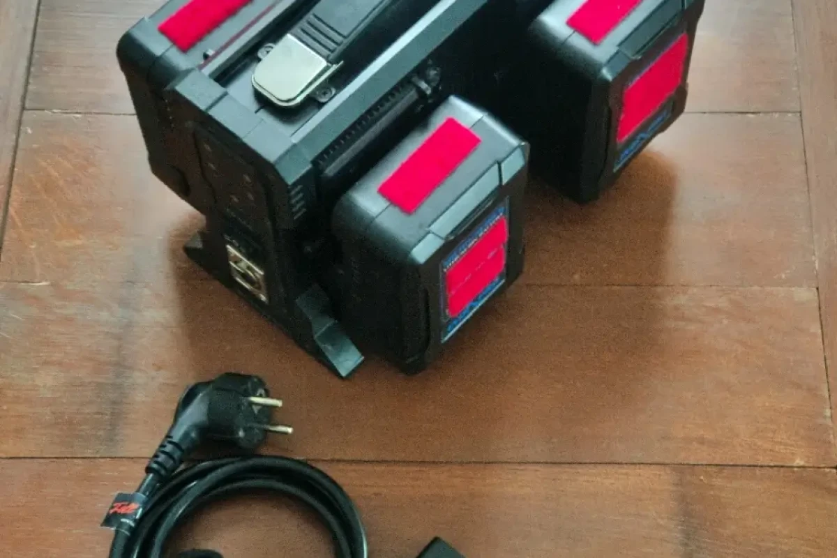 Location Indi Pro 4x Vlock Micro Series 98Wh + Chargeur Quad - Lightyshare