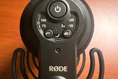 Location Rode VideoMic Pro+
